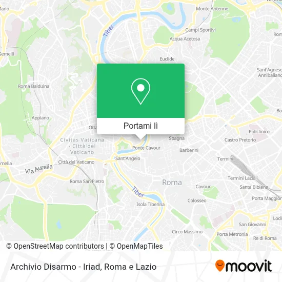 Mappa Archivio Disarmo - Iriad