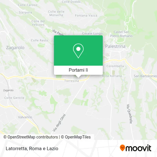 Mappa Latorretta