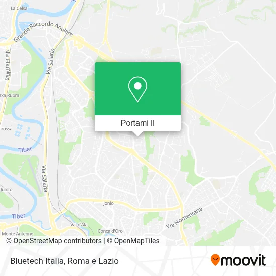 Mappa Bluetech Italia