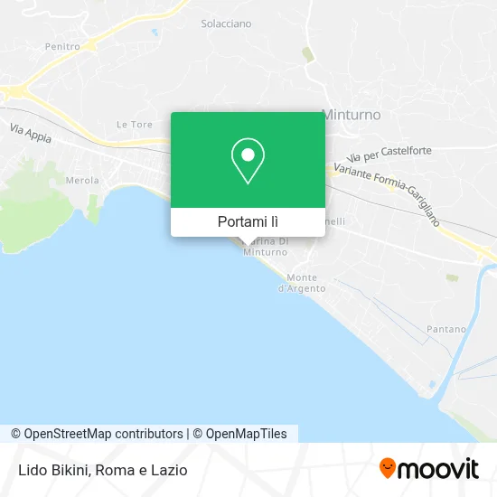 Mappa Lido Bikini