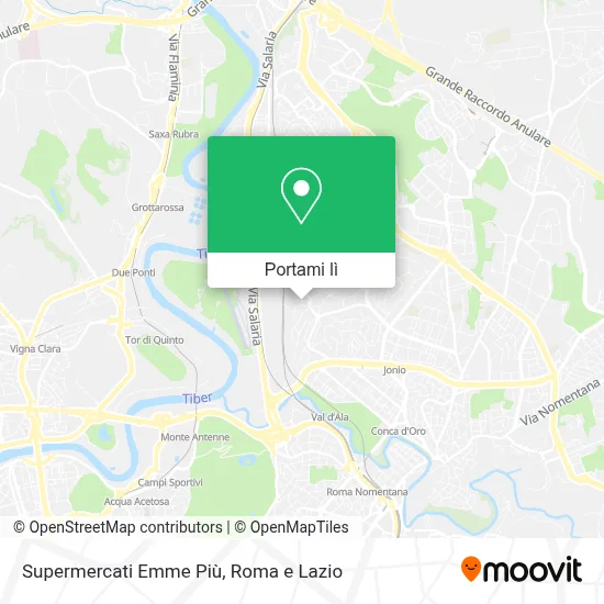 Mappa Supermercati Emme Più