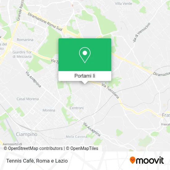 Mappa Tennis Cafè