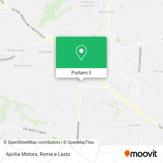 Mappa Aprilia Motors