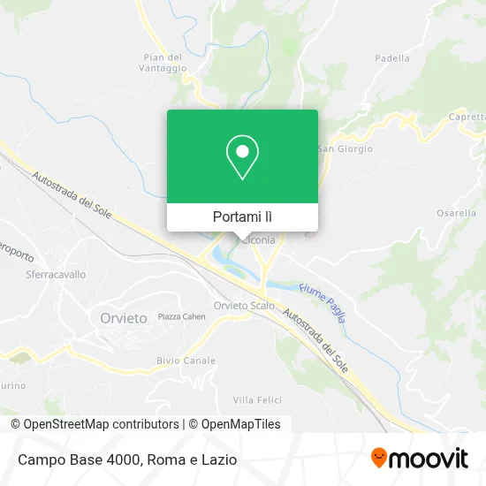 Mappa Campo Base 4000
