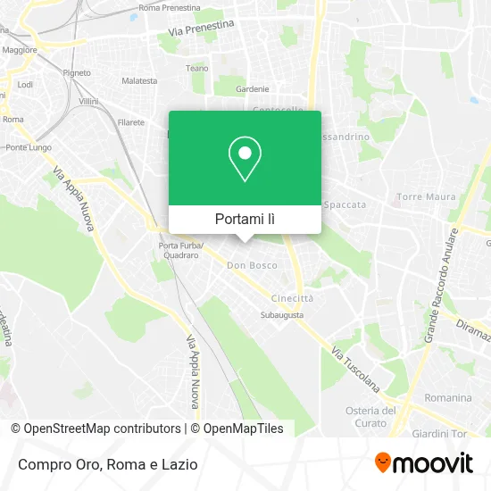 Mappa Compro Oro
