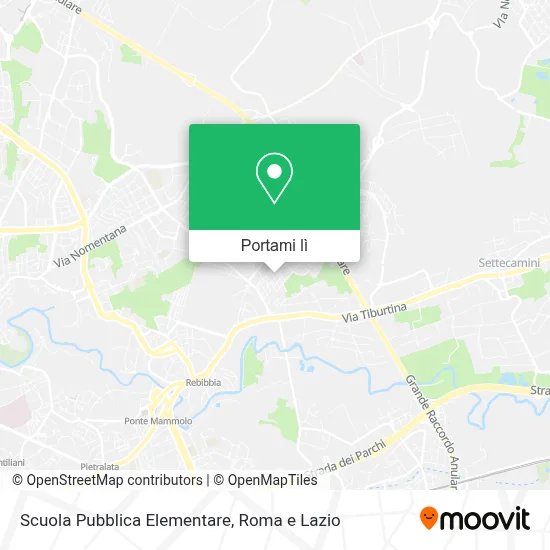 Mappa Scuola Pubblica Elementare