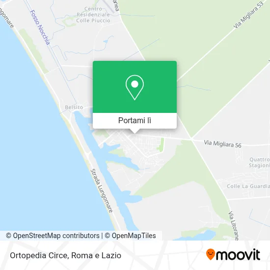 Mappa Ortopedia Circe