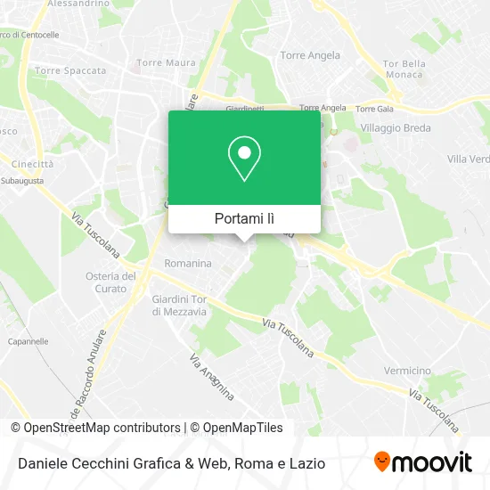 Mappa Daniele Cecchini Grafica & Web