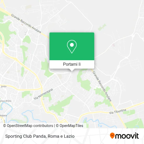 Mappa Sporting Club Panda