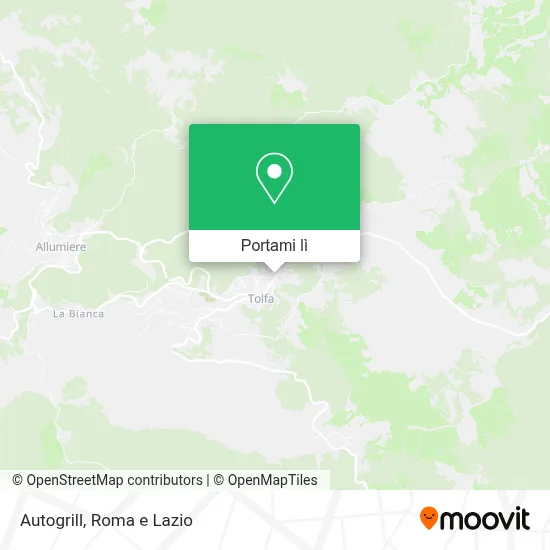 Mappa Autogrill