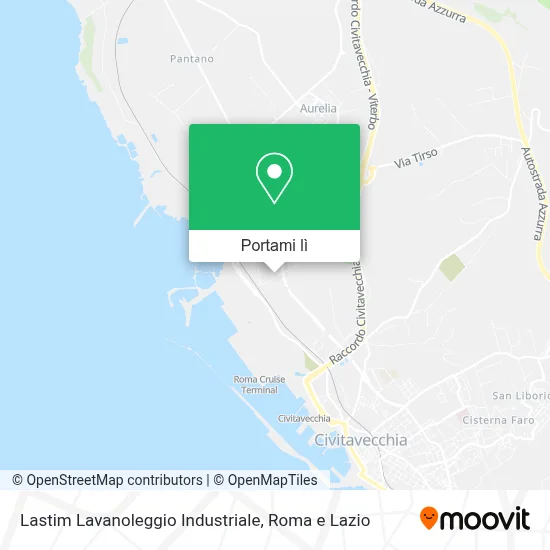 Mappa Lastim Lavanoleggio Industriale