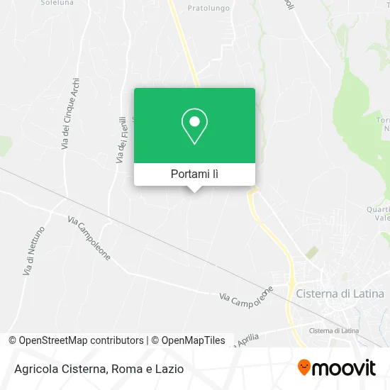Mappa Agricola Cisterna