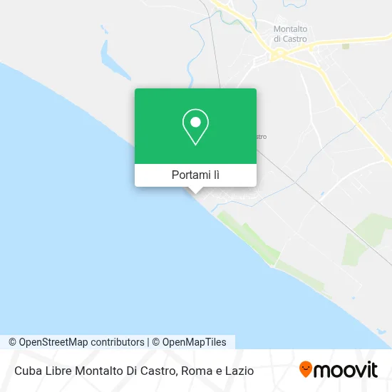 Mappa Cuba Libre Montalto Di Castro