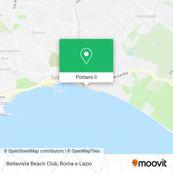 Mappa Bellavista Beach Club