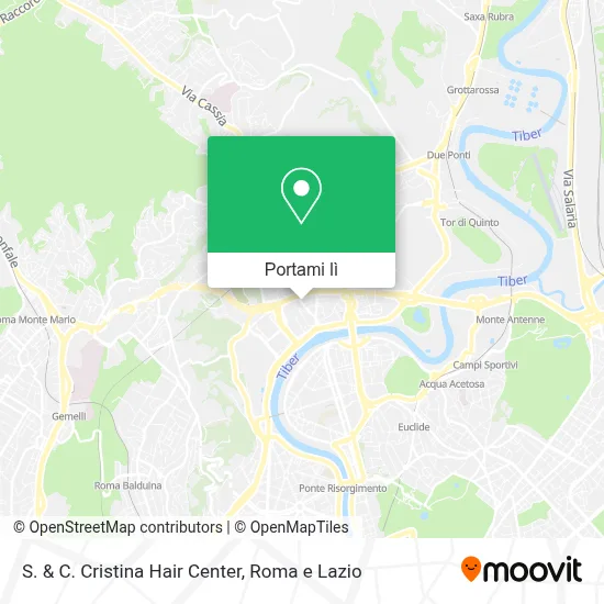 Mappa S. & C. Cristina Hair Center