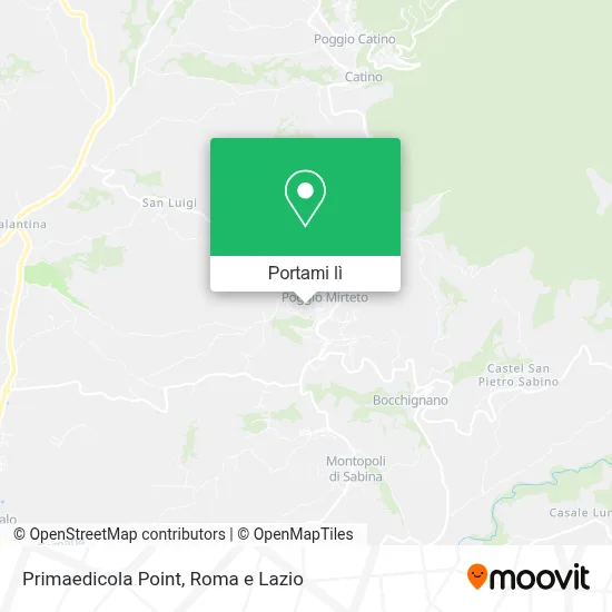 Mappa Primaedicola Point
