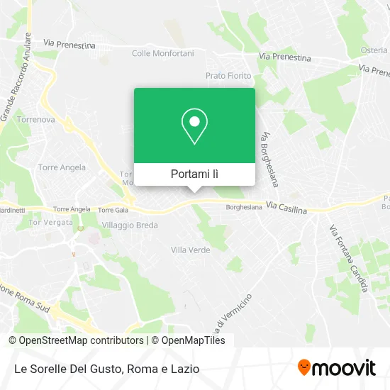 Mappa Le Sorelle Del Gusto