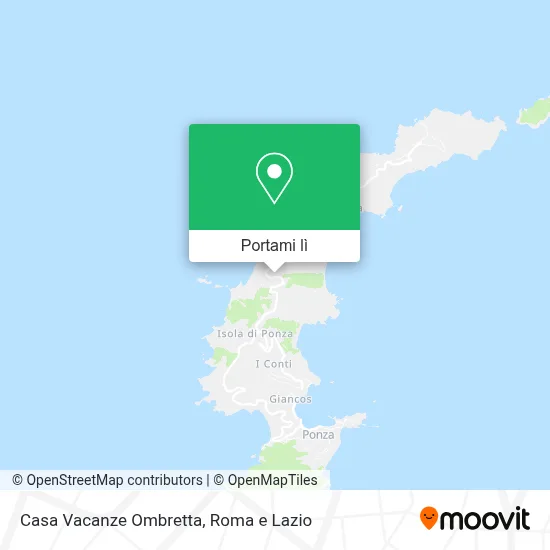 Mappa Casa Vacanze Ombretta