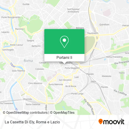 Mappa La Casetta Di Ely