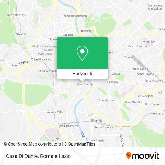 Mappa Casa Di Dante