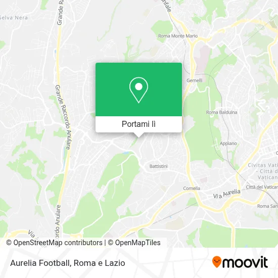 Mappa Aurelia Football