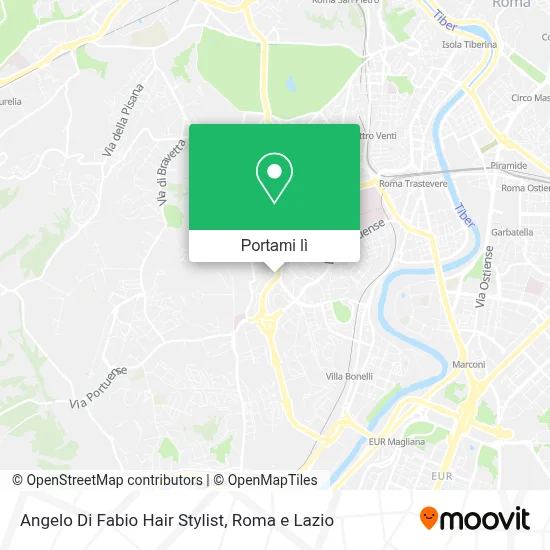 Mappa Angelo Di Fabio Hair Stylist