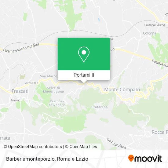 Mappa Barberiamonteporzio