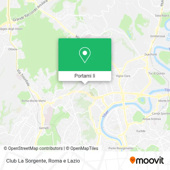 Mappa Club La Sorgente