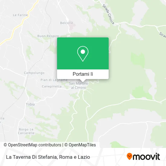 Mappa La Taverna Di Stefania