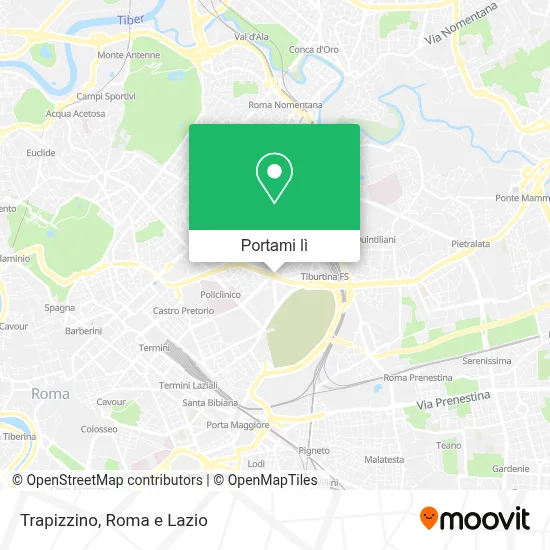Mappa Trapizzino