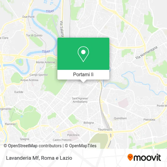 Mappa Lavanderia Mf