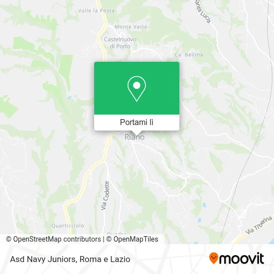 Mappa Asd Navy Juniors