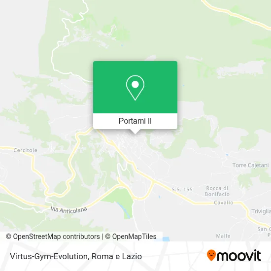 Mappa Virtus-Gym-Evolution