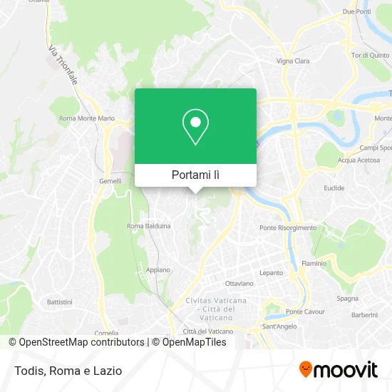 Mappa Todis