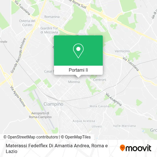 Mappa Materassi Fedelflex Di Amantia Andrea