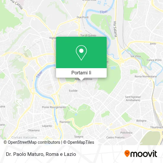 Mappa Dr. Paolo Maturo