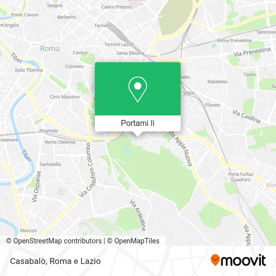 Mappa Casabalò