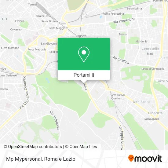 Mappa Mp Mypersonal