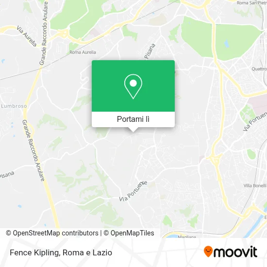 Mappa Fence Kipling