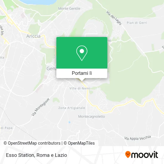 Mappa Esso Station