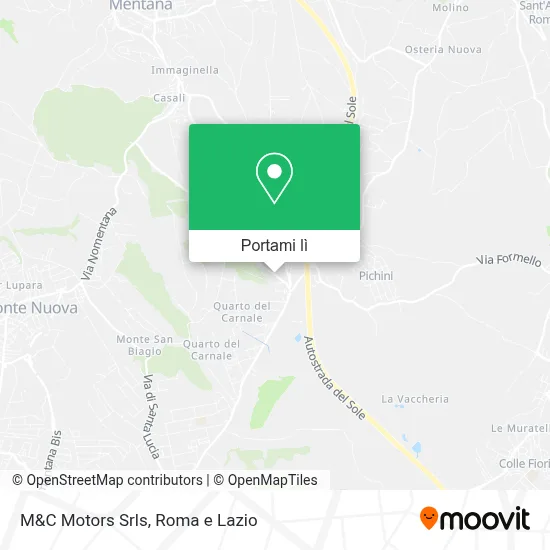 Mappa M&C Motors Srls