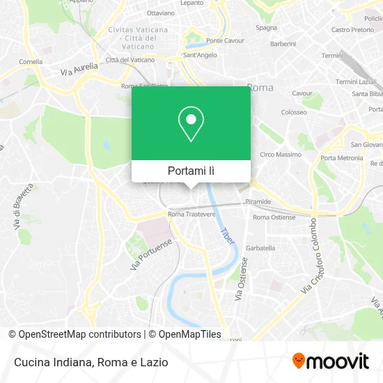 Mappa Cucina Indiana