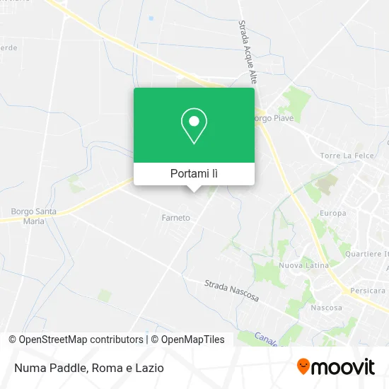 Mappa Numa Paddle