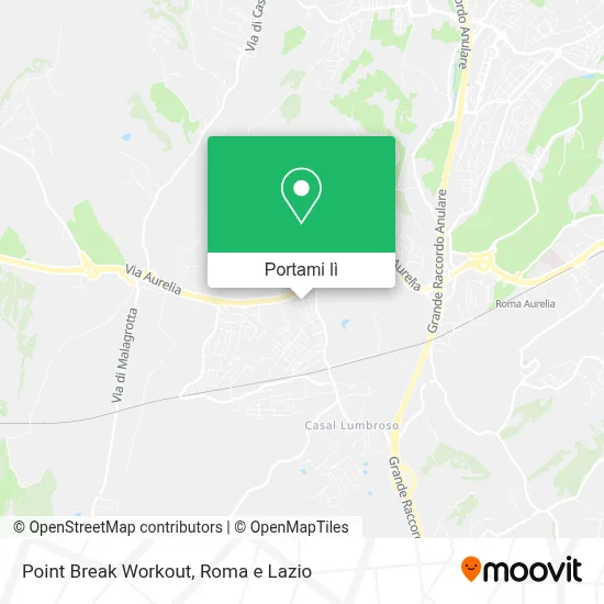 Mappa Point Break Workout