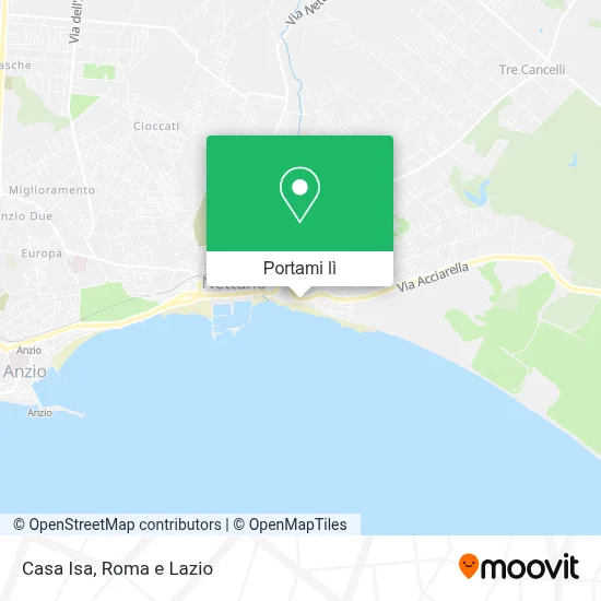 Mappa Casa Isa