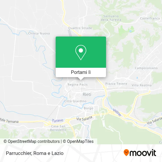 Mappa Parrucchier