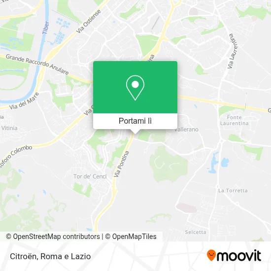 Mappa Citroën