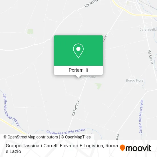 Mappa Gruppo Tassinari Carrelli Elevatori E Logistica