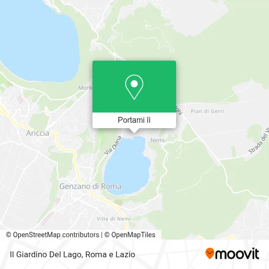 Mappa Il Giardino Del Lago