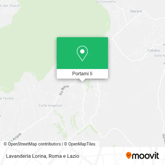 Mappa Lavanderia Lorina